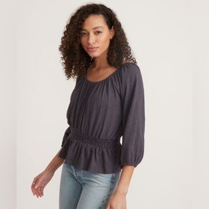 Marine Layer Women's Top in Dark Gray